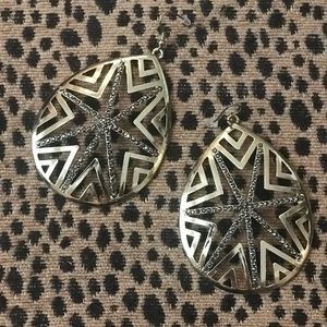 Rhinestone earrings